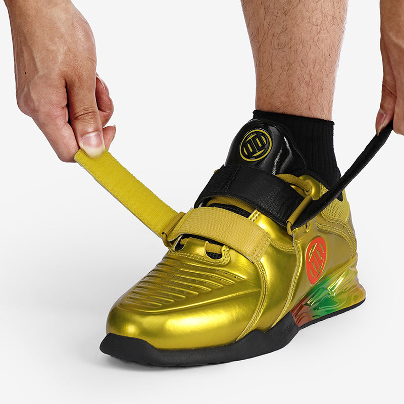 LUXIAOJUN Champion PowerPro I Weightlifting Shoes - Golden