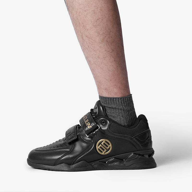 LUXIAOJUN PowerPro I Weightlifting Shoes - BLACK