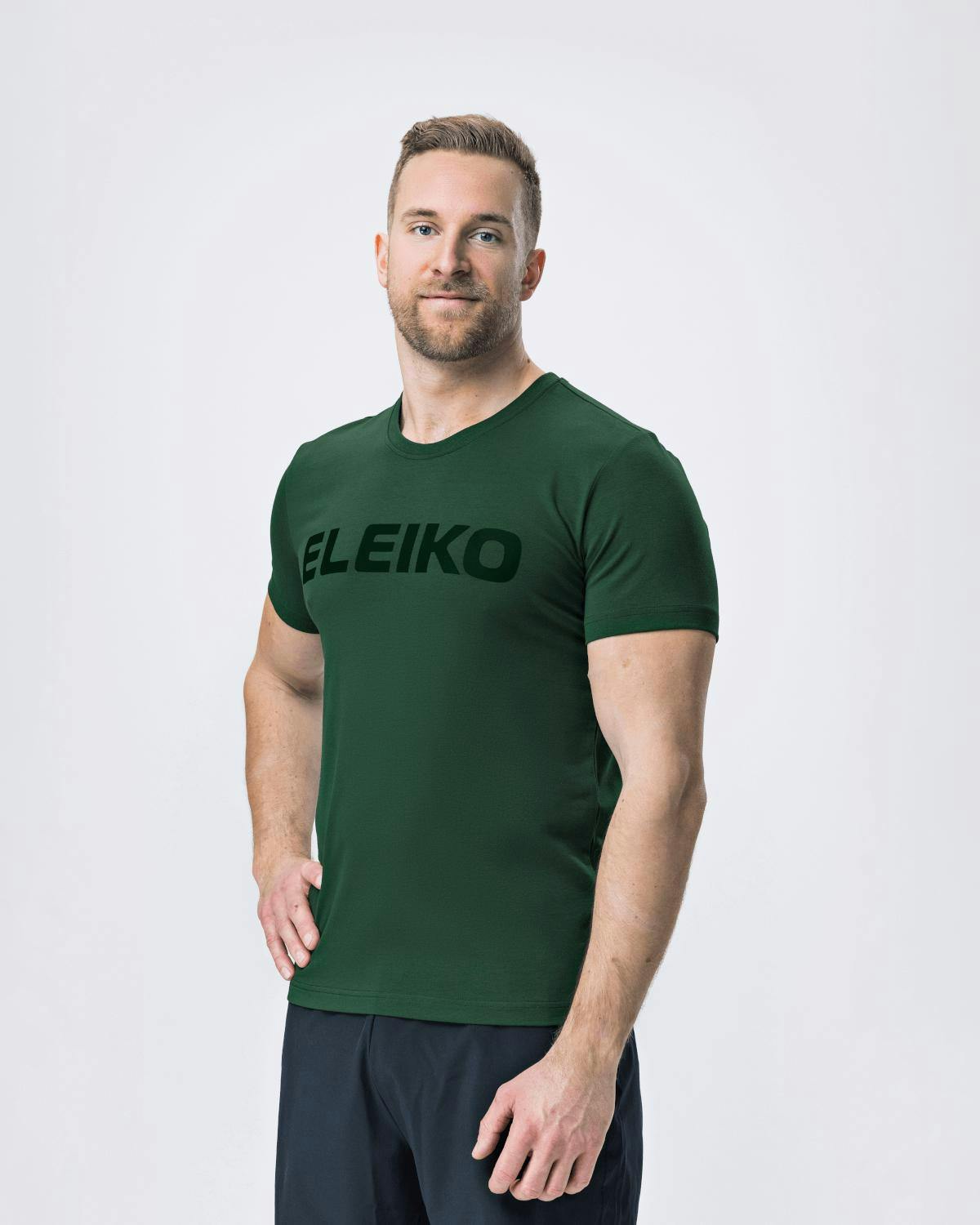 Eleiko T-shirt, Men, Pine Green, M