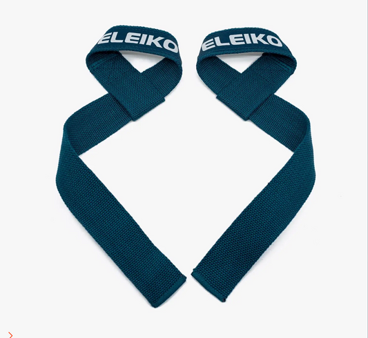 Eleiko Lifting Straps, Strong Blue