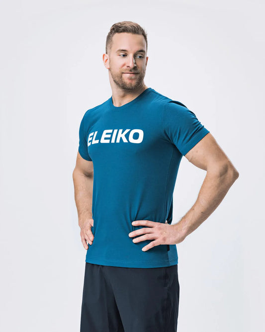 Eleiko energy T-shirt, Men, Blue
